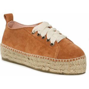 Espadrilky Manebi Lace-Up Espadrilles R 3.9 E0 Cuero