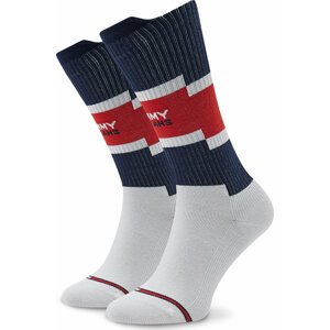 Klasické ponožky Unisex Tommy Jeans 701220283 Navy 001