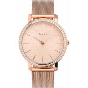 Hodinky Timex City TW2V52500 Rose Gold