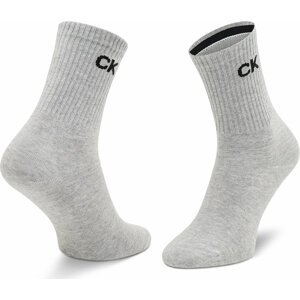 Dámské klasické ponožky Calvin Klein 701218784 Light Grey Melange 003