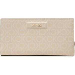 Velká dámská peněženka Calvin Klein Dressed Business Wallet Mono K60K609488 0F4