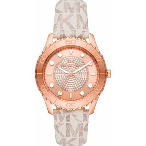 Hodinky Michael Kors Runway MK6980 White/Rose Gold