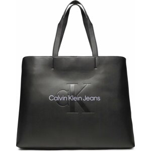 Kabelka Calvin Klein Jeans Sculpted Slim Tote34 Mono K60K610825 0GJ