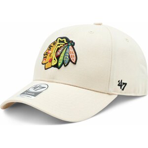 Kšiltovka 47 Brand NHL Chicago Blackhawks '47 MVP SNAPBACK H-MVPSP04WBP-NTB Natural