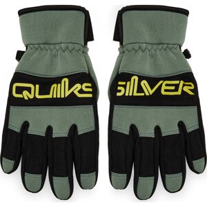 Lyžařské rukavice Quiksilver EQYHN03186 Zelená