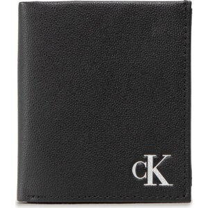 Malá pánská peněženka Calvin Klein Jeans Mono Silver Small N/S Trifold K50K509862 BDS