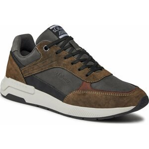 Sneakersy s.Oliver 5-13603-41 Khaki Comb. 730