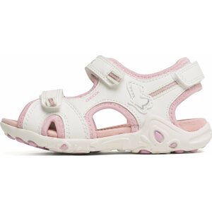 Sandály Geox J Sandal Whinberry G J35GRD05415C0406 S White/Pink