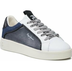 Sneakersy Pepe Jeans Brixton Denim PLS31212 Royal Blue 593