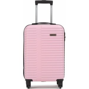 Malý tvrdý kufr Semi Line T5573-2 Růžová