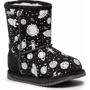 Boty EMU Australia Outer Space Brumby K12361 Black