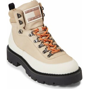 Kotníková obuv Tommy Jeans Tjm Boot Hiker EM0EM01252 Sandalwood/ Bleached Stone RBT