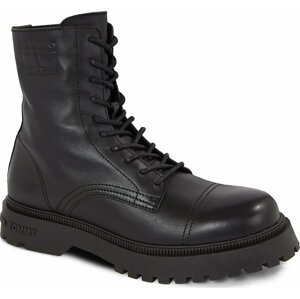 Kotníková obuv Tommy Jeans Tjm Casual Boot EM0EM01244 Black BDS