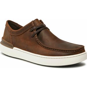 Polobotky Clarks Court Lite Wally 261709317 Beeswax Leather
