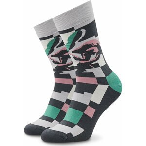 Klasické ponožky Unisex Stereo Socks Attraction Thames Barevná