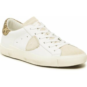 Sneakersy Philippe Model Prsx Low PRLD VL10 Blanc Brun