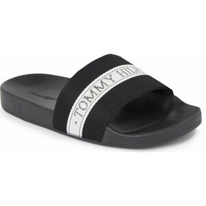 Nazouváky Tommy Hilfiger Tommy Hilfiger Pool Slide FW0FW07556 Black BDS