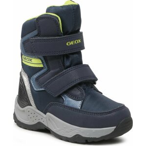 Sněhule Geox J Sentiero B. B Abx B J26FSB 0FUCE C0749 S Navy/Lime