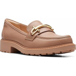 Polobotky Clarks Orinoco2 Edge 26170362 Praline Leather