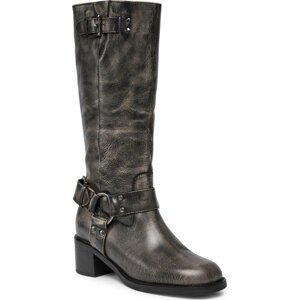 Kozačky Bronx High boots 14291-A Black 01