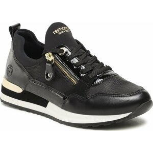 Sneakersy Remonte R2549-01 Schwarz  / Schwarz  / Schwarz  / Black  / Schwarz 01