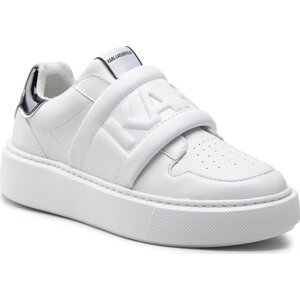 Sneakersy KARL LAGERFELD KL62237 White Lthr