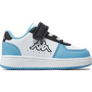 Sneakersy Kappa Logo Malone 5 Ev Inf 381Y12W White/Black/Blue Lt A4B