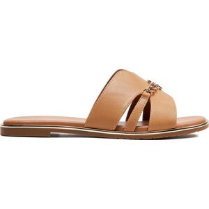 Nazouváky Tommy Hilfiger Flat Slide T3A2-33251-0326 Béžová