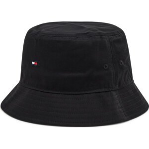 Klobouk Tommy Hilfiger Flag Bucket Hat AM0AM07344 Černá