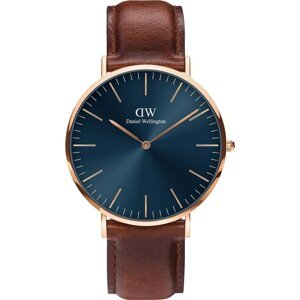 Hodinky Daniel Wellington Classic St Mawes DW00100626 Gold/Brown