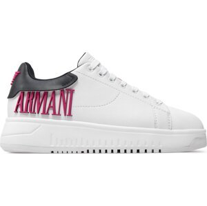 Sneakersy Emporio Armani X3X024 XR127 C682 Opt.White/Navy/Fuxia
