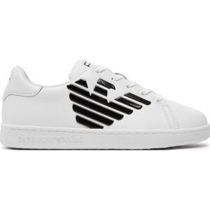 Sneakersy EA7 Emporio Armani XSX101 XOT46 Q306 Full White+Black