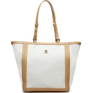 Kabelka Tommy Hilfiger Th Essential S Tote Cb AW0AW16415 Neutral Mix 0GB