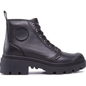 Turistická obuv Palladium Pallabase Leather 96905-001-M Black/Black