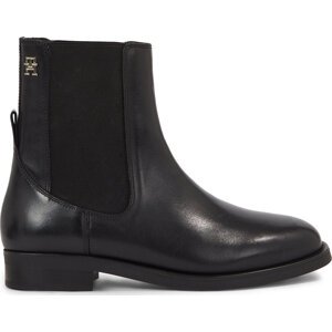 Polokozačky Tommy Hilfiger Elevated Essential Bootie FW0FW07483 Black BDS