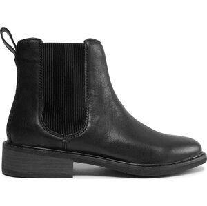 Kotníková obuv s elastickým prvkem Clarks Cologne Arlo 2 261747674 Black Leather