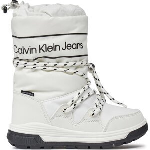 Sněhule Calvin Klein Jeans V3A6-80713-1486 M White 100