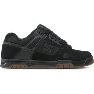 Sneakersy DC Stag 320188 Black/Gum (Bgm)