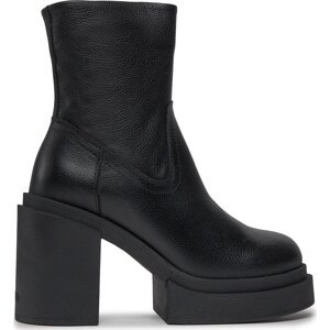 Polokozačky Bronx Ankle boots 34292-U Black 01