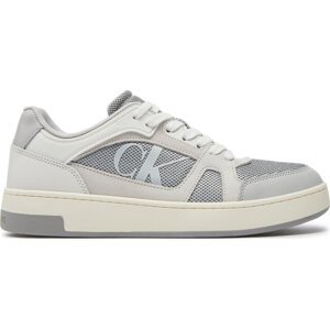 Sneakersy Calvin Klein Jeans Basket Cupsole Laceup Mix YM0YM00707 Oyster Mushroom PSX