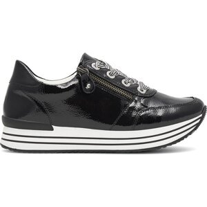 Sneakersy Rieker D1302-02 Černá