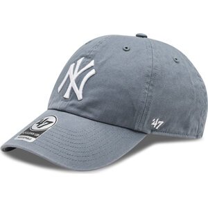 Kšiltovka 47 Brand Mlb New York Yankees '47 Clean Up W/No Loop Label B-NLRGW17GWS-S0 Šedá