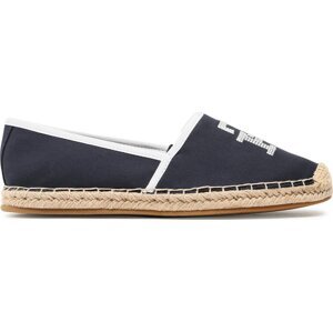 Espadrilky Tommy Hilfiger Th Embroidered Espadrille FW0FW07101 Space Blue DW6