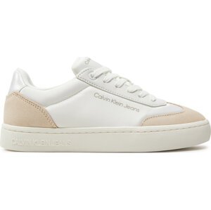Sneakersy Calvin Klein Jeans Classic Cupsole Low Mix Indc YW0YW01389 White/Creamy White 0K8