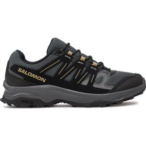 Trekingová obuv Salomon Grivola L47605600 Magnet / Black / Slate Green