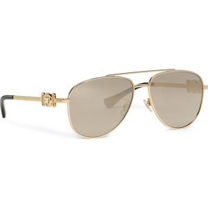 Sluneční brýle Versace 0VK2002 Zlatá