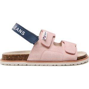 Sandály Pepe Jeans Berlin Girl Strap PGS90179 Mauve Pink 319