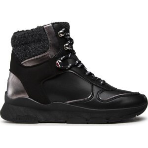 Polokozačky Tommy Hilfiger Outdoor Bootie FW0FW06074 Black BDS