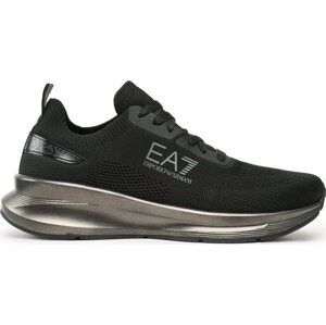 Sneakersy EA7 Emporio Armani X8X149 XK349 E593 Black+Gunmetal
