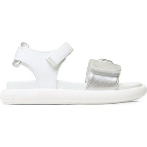 Sandály Calvin Klein Jeans Velcro Sandal V3A2-80496-1598 S Silver/White X059